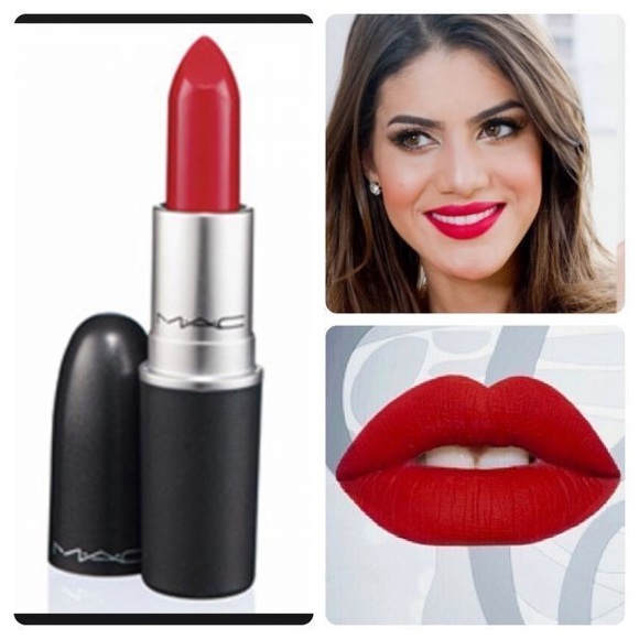 Mac Cosmetics Makeup Nib Mac Ruby Woo Red Lipstick Poshmark